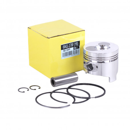 Поршневой комплект 78.25 мм  178F острый конус форкамеры, 8 единиц