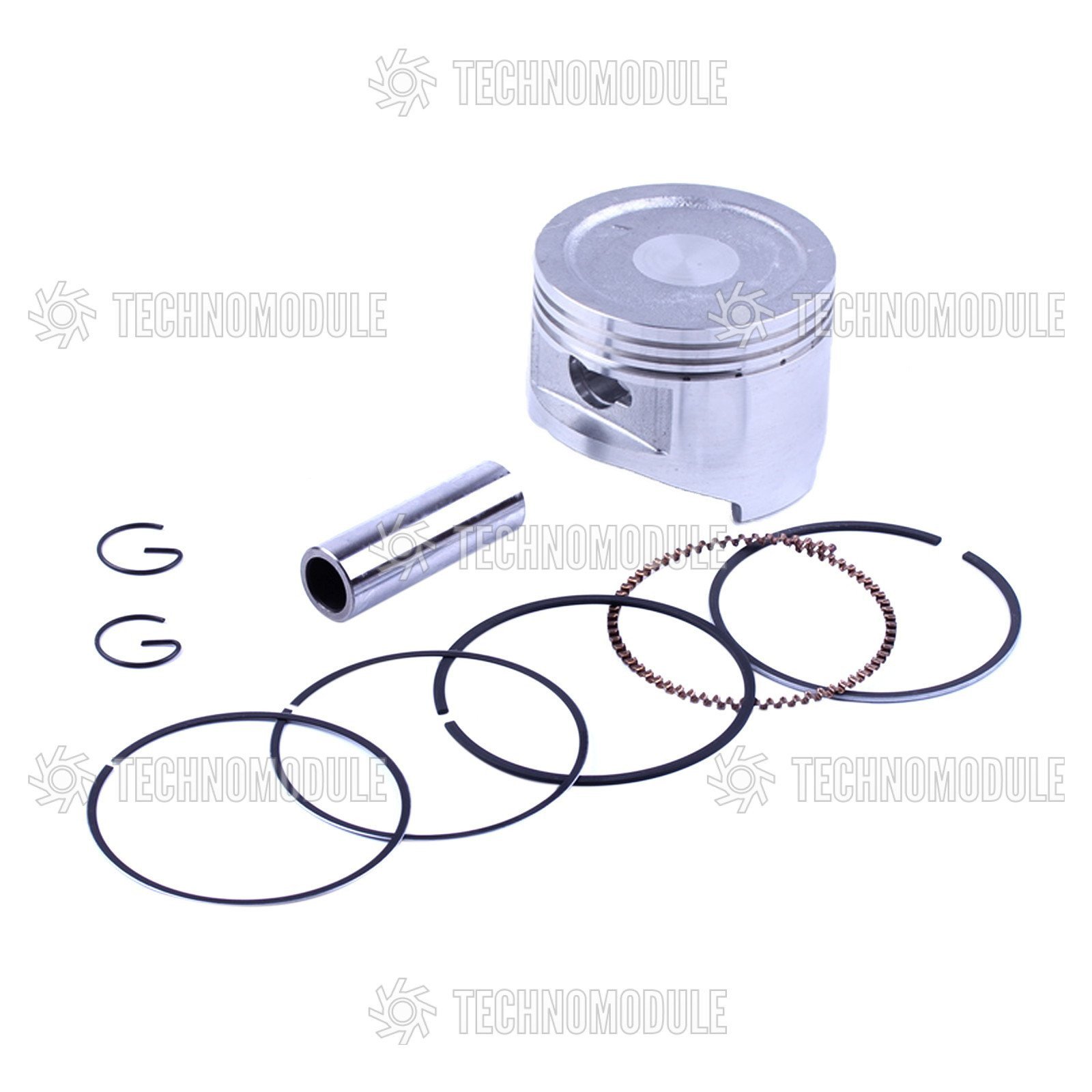 Поршневий комплект бензинового генератора 5-7кв - 190F - Зображення 1