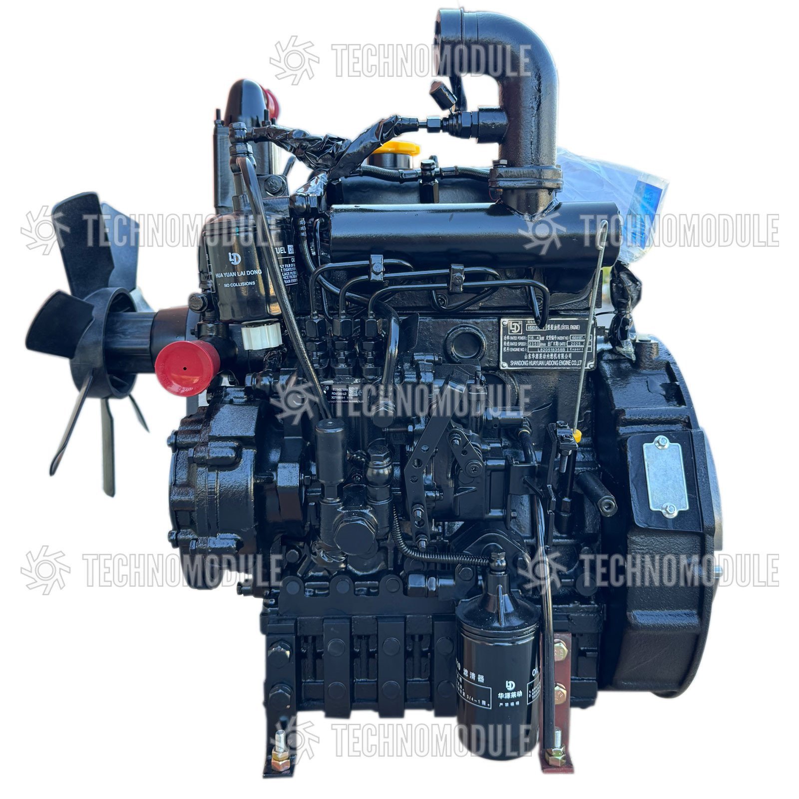 Двигун дизельний KM385BT - Зображення 3