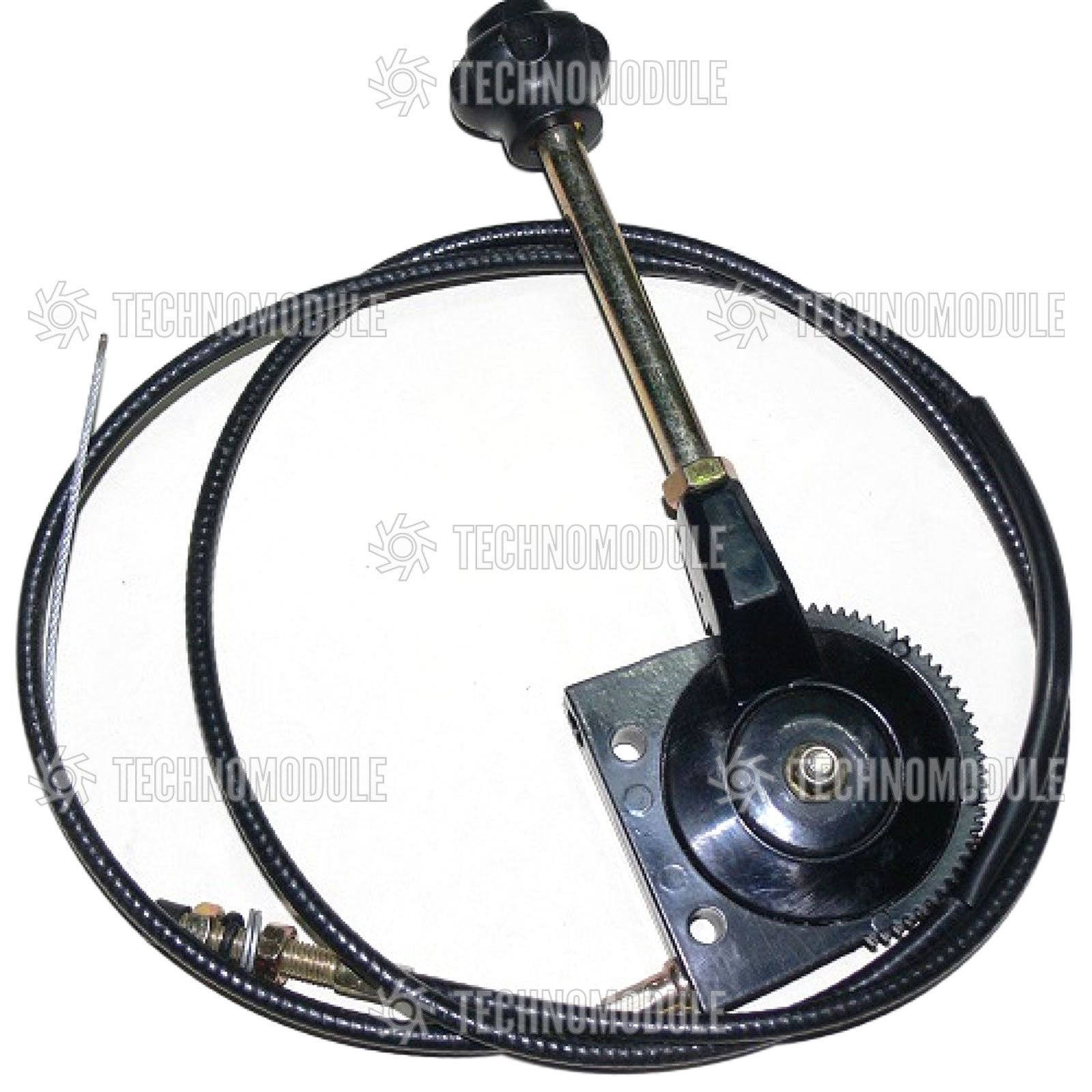 Ручка ручного газу в зборі з тросом DW 160, Kentavr 160/200 до мінітрактору - Изображение 1