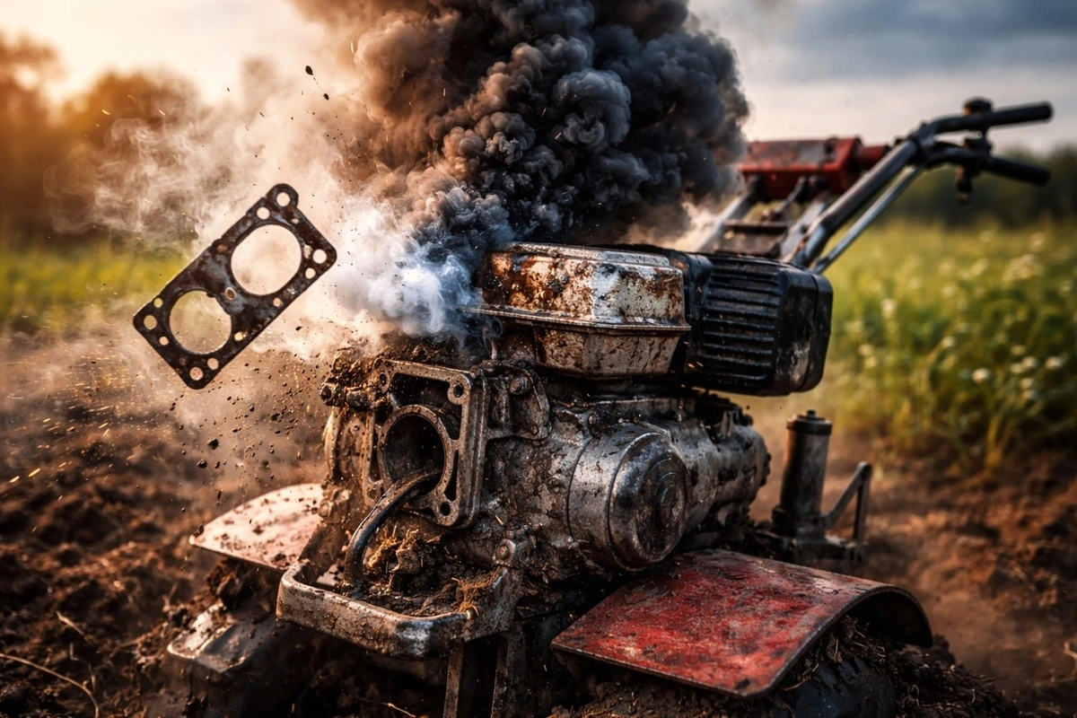 Глохне, димить, не тягне: які запчастини до мотоблока найчастіше рятують ситуацію