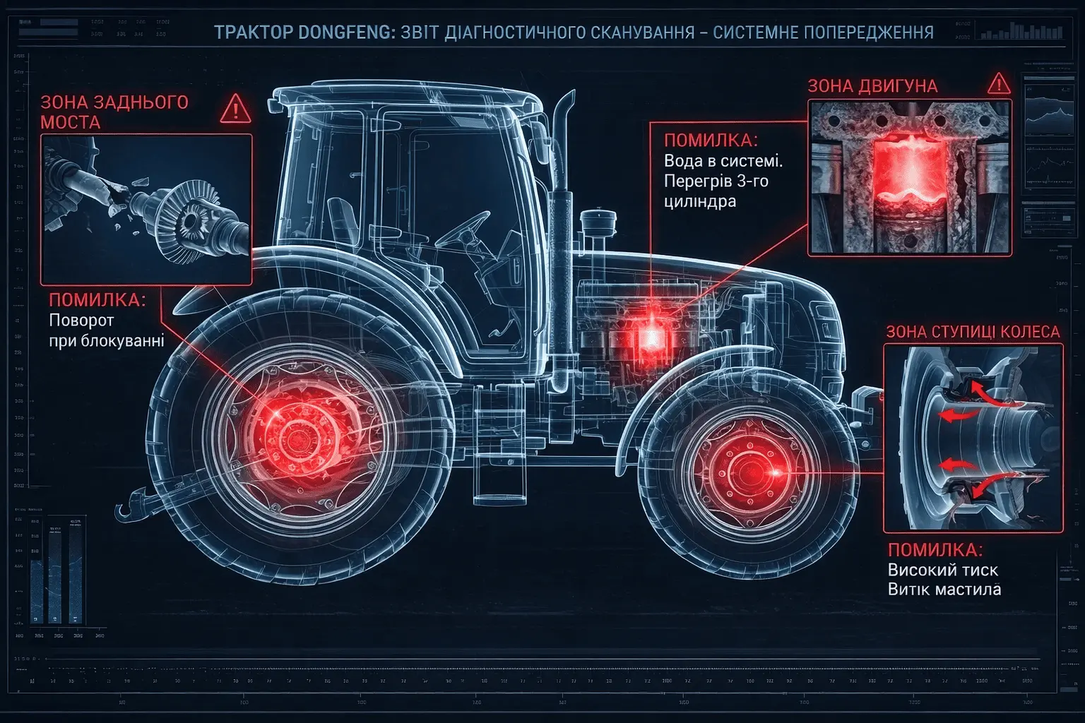Помилки, що вбивають трактор