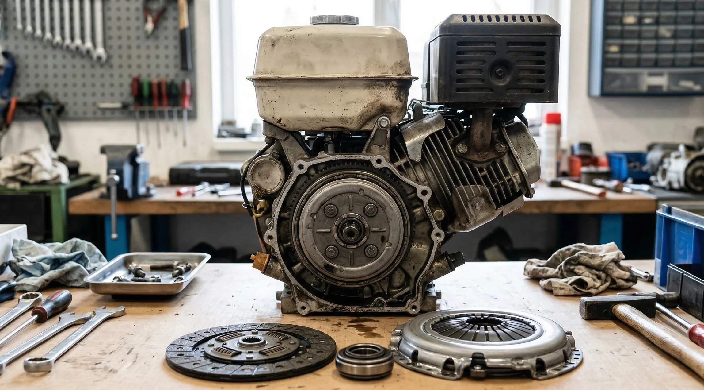 Заміна зчеплення на мотоблоці 178F та 186F: повна інструкція з ремонту