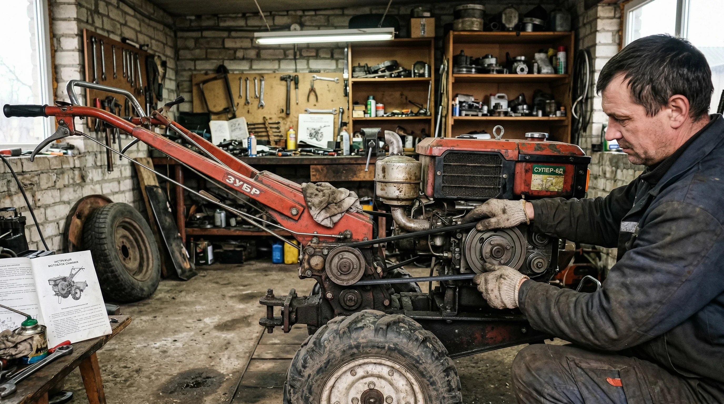 Чому мотоблок не їде, хоча передача увімкнена: розбір основних несправностей