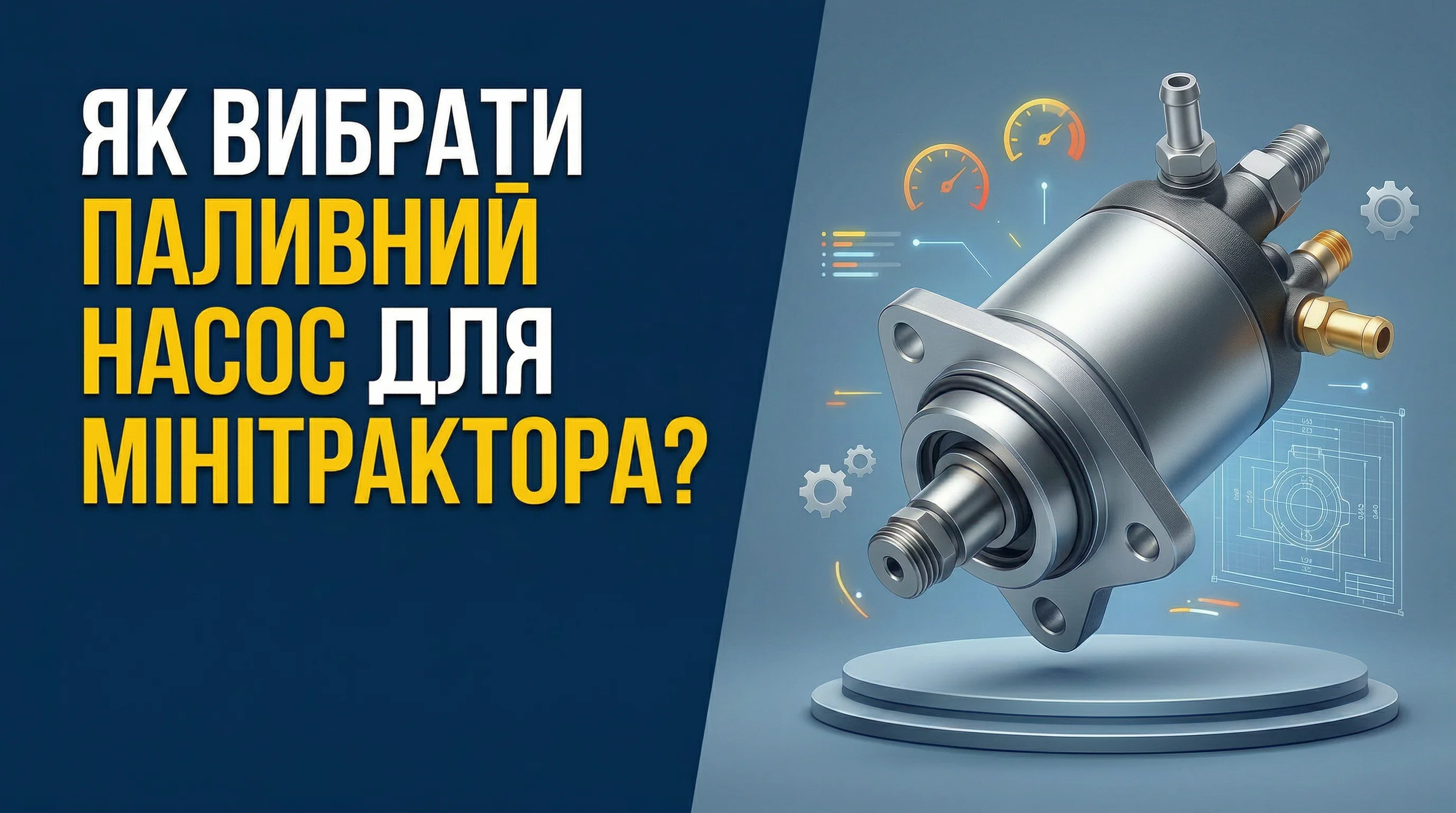 Как выбрать топливный насос для мини-трактора: признаки поломки ТНВД
