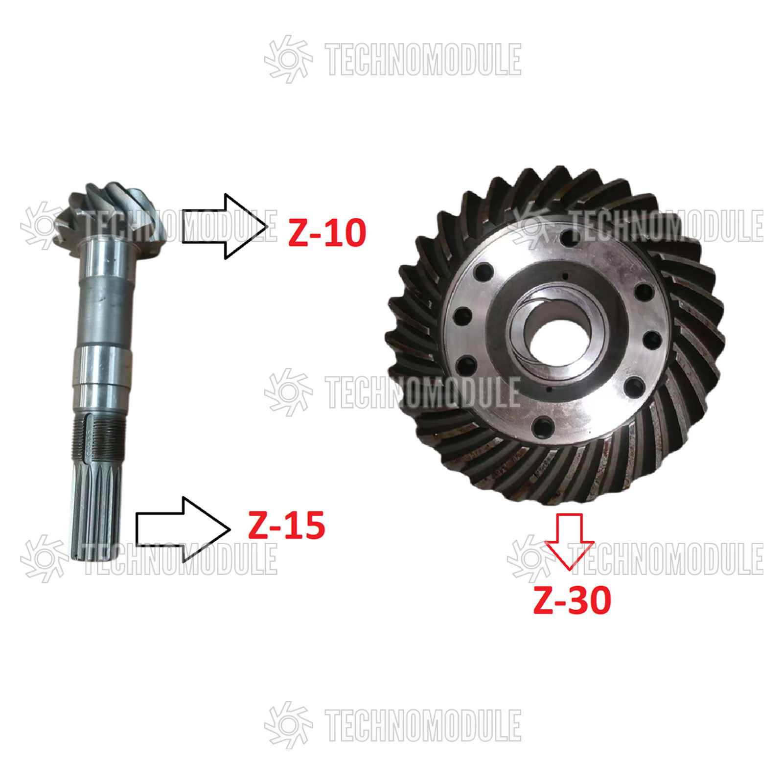 Головна пара переднього мосту Jinma 244 (з 2021 року) - Зображення 1
