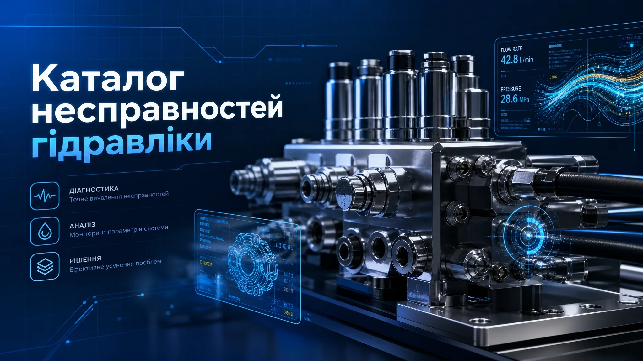 Каталог несправностей гідравліки: діагностика насосів НШ, розподільників та гідроциліндрів