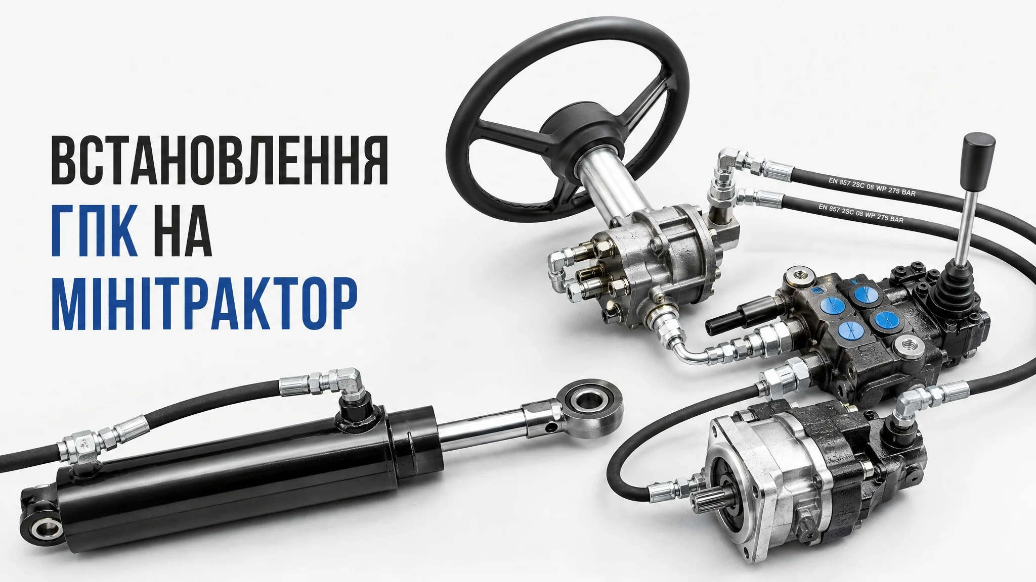Встановлення ГПК на мінітрактор своїми руками: чи варто ставити гідропідсилювач керма