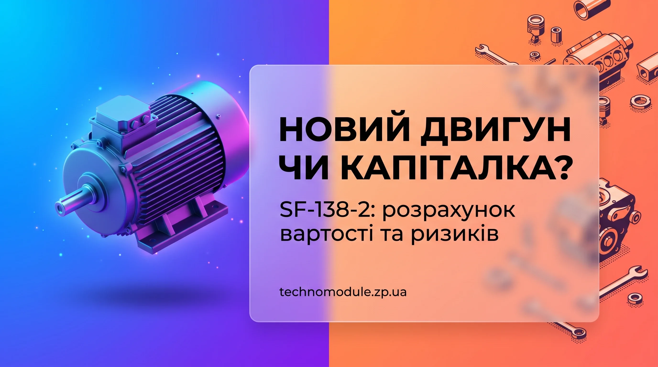 Купити новий двигун чи робити капіталку SF-138-2: розрахунок вартості та ризиків