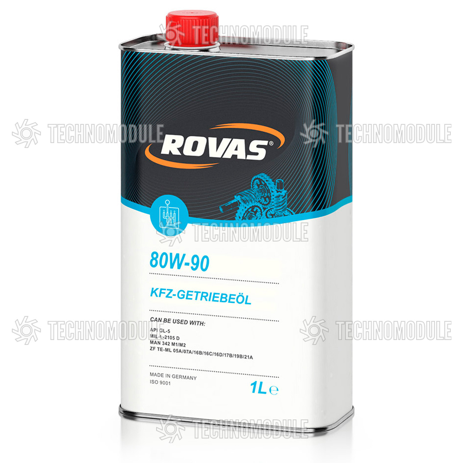Універсальна трансмісійна олива Rovas 80W-90 4L - Зображення 4