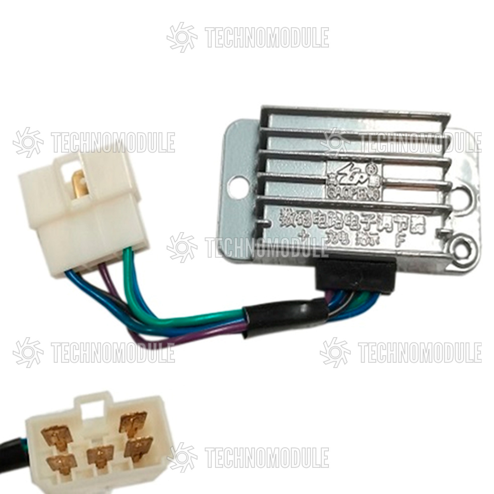 Регулятор напряжения (реле зарядки) JFT142-14V-1500W - Изображение 3